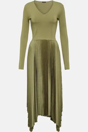 Joseph Dubois plissÃ© midi dress