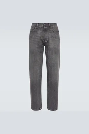 Ermenegildo Zegna Roccia faded straight jeans