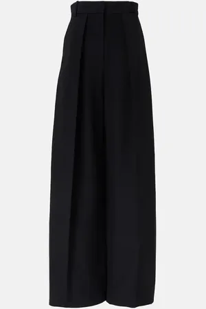 Khaite Maris high-rise wide-leg pants