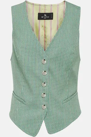 Etro Checked vest