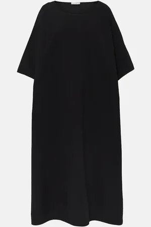 The Row Isora cotton poplin midi dress