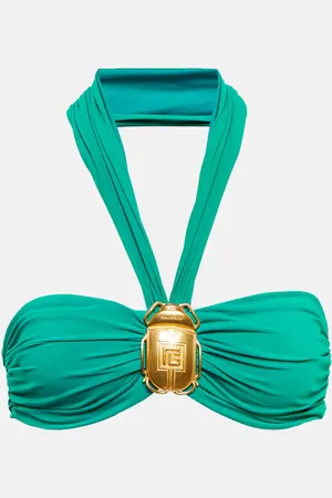 Balmain Halterneck bikini top