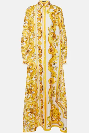 Dolce & Gabbana Majolica silk kaftan