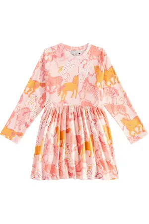Stella McCartney Praire Horses cotton-blend dress