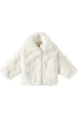 Jelly Mallow Faux fur jacket