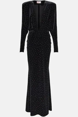 ALEXANDRE VAUTHIER Crystal-embellished gown