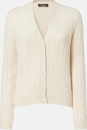 Loro Piana Jubilee cable-knit cashmere cardigan