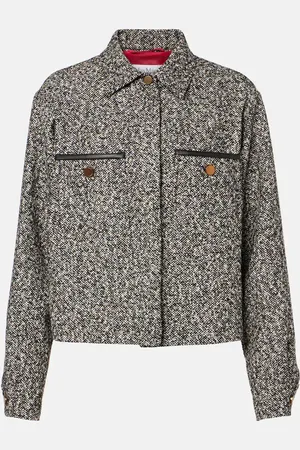 Max Mara Demien wool-blend tweed jacket