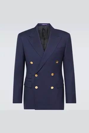 Ralph Lauren Gregory double-breasted wool blazer