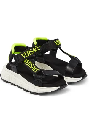 VERSACE Logo Trigreca sandals
