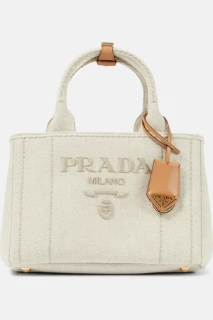 Prada Giardiniera Medium canvas tote bag