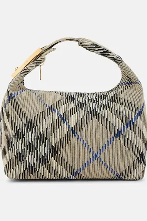 Burberry Medium jacquard duffel bag