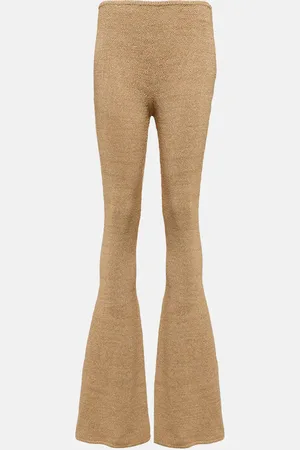 MAGDA BUTRYM Crochet high-rise flared leggings