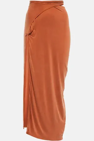 Jacquemus La Jupe Espelho jersey midi skirt