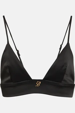 BLUMARINE Satin bralette