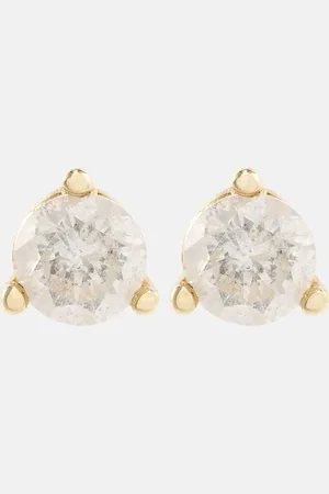 STONE AND STRAND 14kt earrings with diamonds