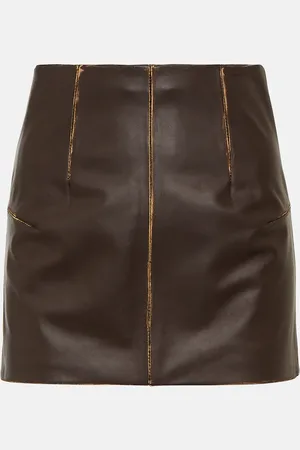 Maison Margiela Leather miniskirt