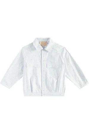 Gucci GG striped cotton jacket