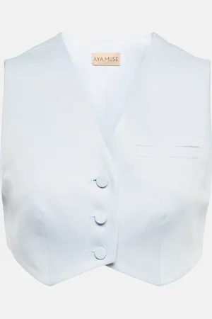 AYA MUSE Auri cropped vest
