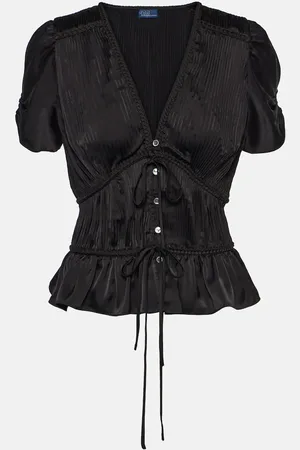 Ralph Lauren Puff-sleeve blouse