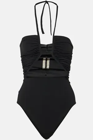 Rick Owens Halterneck cutout swimsuit
