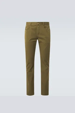 Saint Laurent Mid-rise slim pants