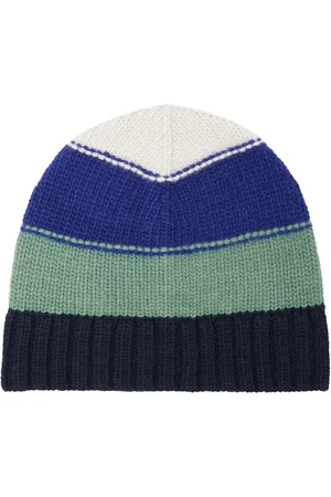 Il gufo Striped beanie