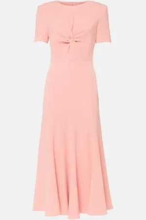 Roland Mouret Twisted cady midi dress