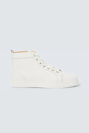 Christian Louboutin Louis leather high-top sneakers