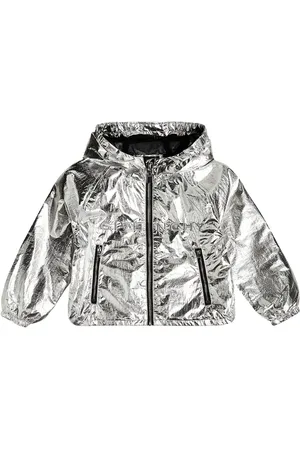 Givenchy Logo metallic jacket