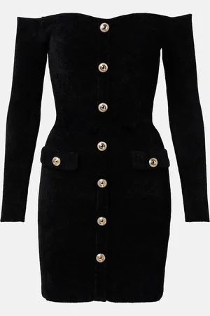 Self-Portrait Chenille minidress