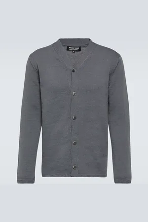 Comme des Garçons V-neck jersey cardigan