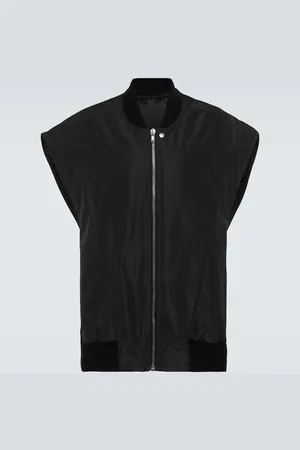 Rick Owens Jumbo coated denim vest