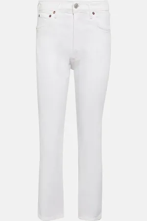 AGOLDE Riley high-rise cropped jeans