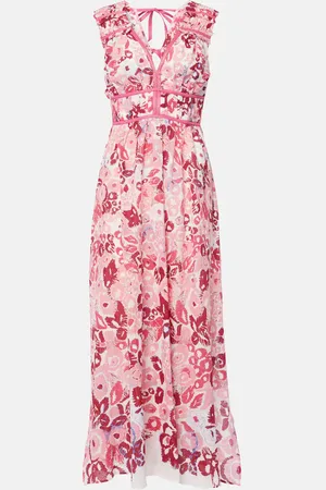 POUPETTE ST BARTH Chiara floral cotton maxi dress