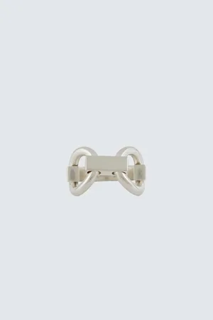 Jil Sander Chain-link sterling ring