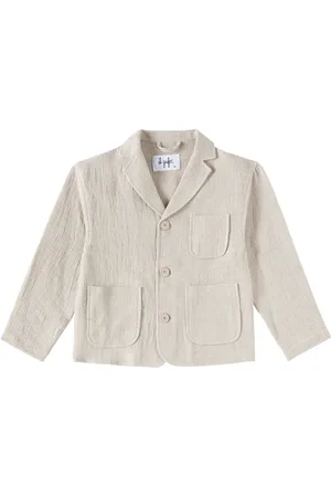Il gufo Linen blazer