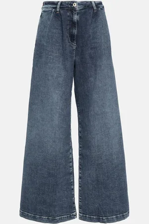 AG Jeans Stella high-rise wide-leg jeans