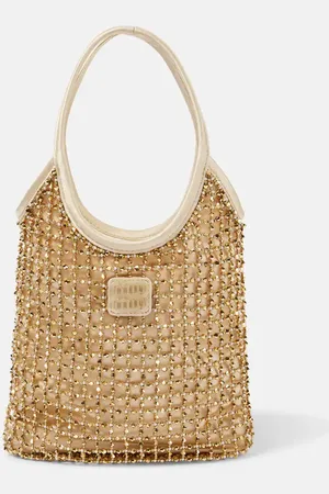 Miu Miu Ivy Medium embellished tote bag