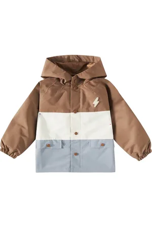 Rylee + Cru Colorblocked raincoat