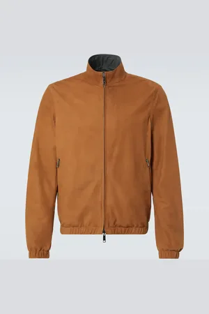 Ermenegildo Zegna Reversible leather blouson