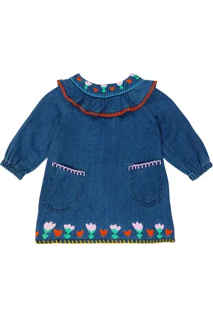Stella McCartney Baby embroidered denim dress