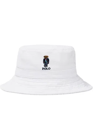 Ralph Lauren Polo Bear cotton twill bucket hat