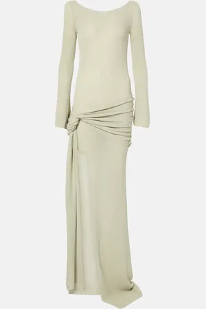 AYA MUSE Astra cotton-blend maxi dress