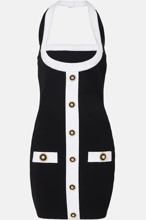 Balmain Halterneck minidress