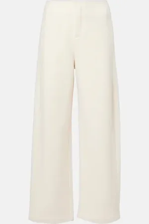 Max Mara Arca cashmere and wool wide-leg pants