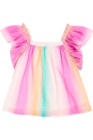 Chloé Ruffled cotton top