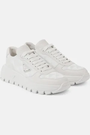 Prada Prax One leather-trimmed sneakers