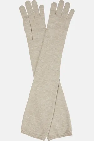 Brunello Cucinelli LurexÂ® cashmere gloves