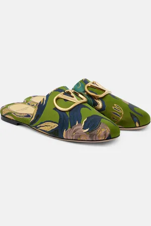 VALENTINO GARAVANI VLogo jacquard mules